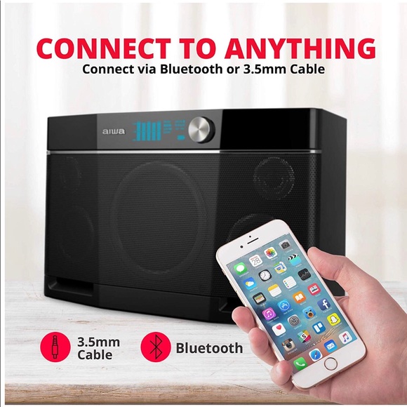 aiwa exos-9 portable speaker - Picture 5 of 5